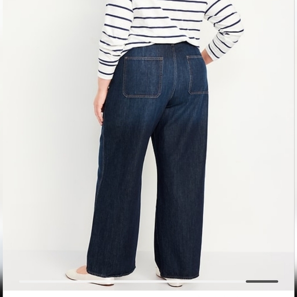 **NWT**High-Rise Wide-Leg Jean - Picture 2 of 7